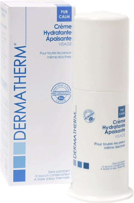 Dermatherm Purcalm Crème fluide hydratante apaisante (50 ml)
