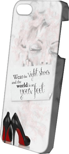 i-Paint Coque rigide + autocollant (iPhone 5/5S) Marilyn