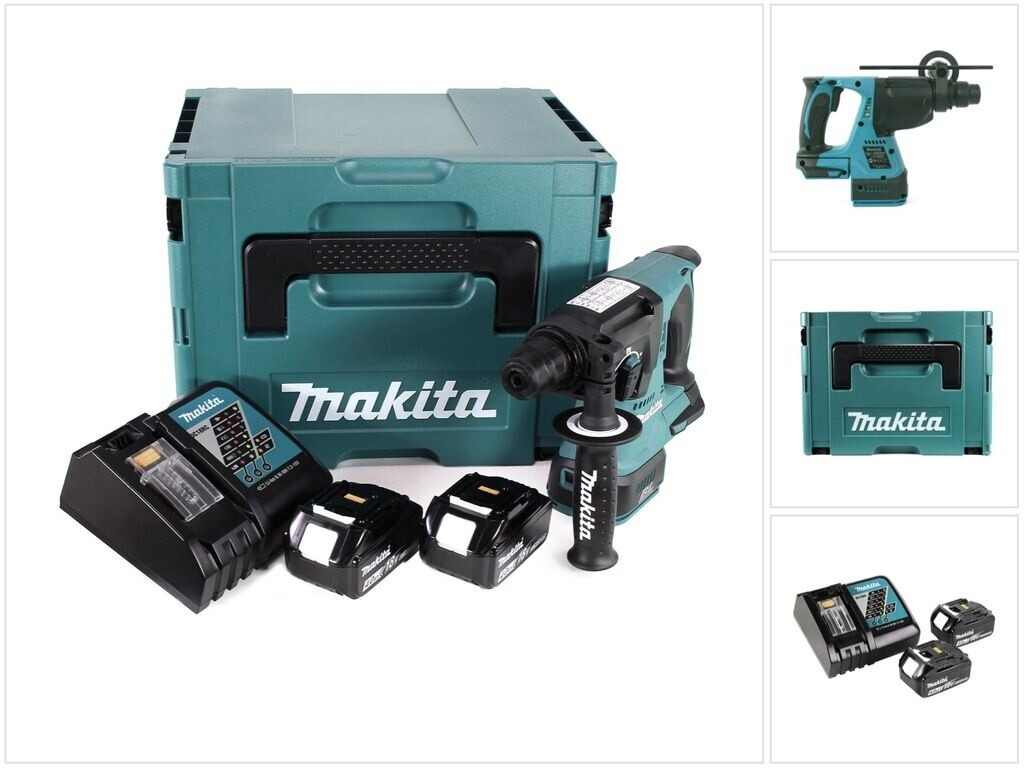 Makita DHR242RMJ (2 x 4,0 Ah im Makpac)