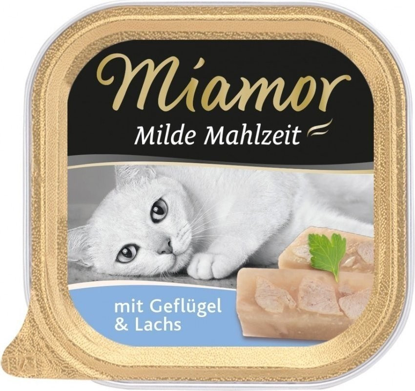 Miamor Menu doux volaille et saumon (100 g)