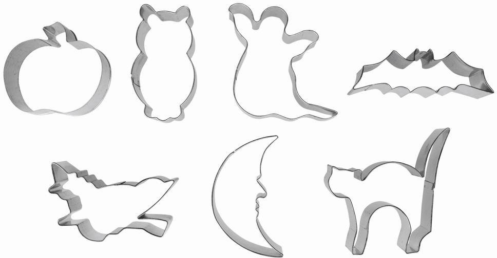 ibili Lot de 7 coupe-pâtes Halloween