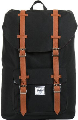 Herschel Little America Backpack Mid-Volume black/tan pu