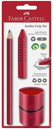Faber-Castell Pack Jumbo GRIP (crayon blister)
