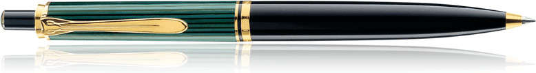 Pelikan Souverän K400 Kugelschreiber Schildpatt-Weiß – Druckmechanik, 24kt Vergoldet, Made In Germany