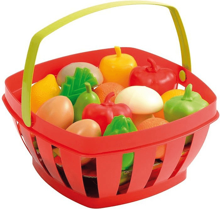 Ecoiffier Panier garni fruits et légumes (966)