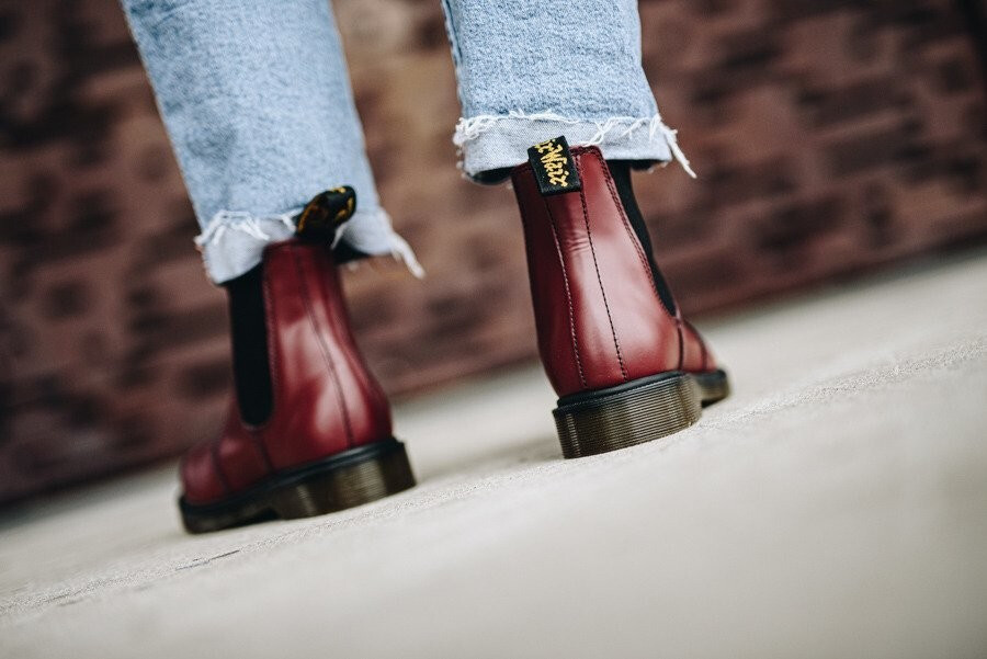 Dr. Martens 2976 smooth cherry red ab 170 00 Preisvergleich bei