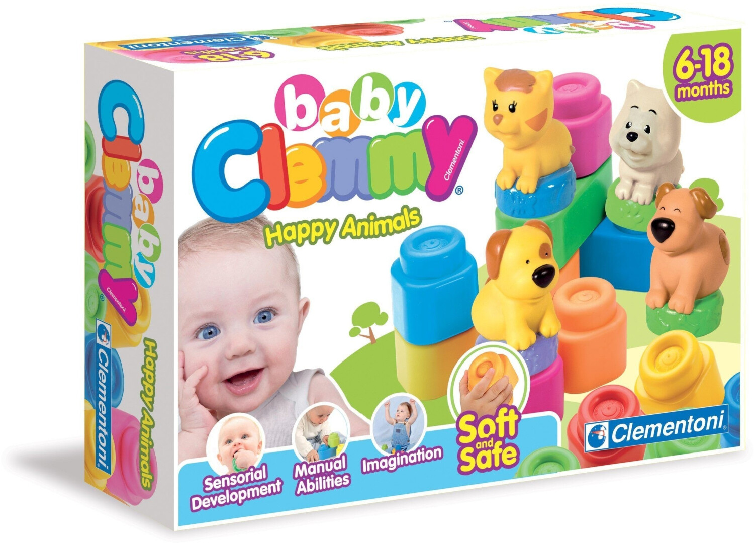 Clementoni Baby Clemmy - Les animaux de la savane