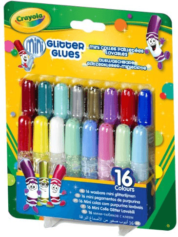 Crayola Pennarelli glitter lavabili - 16 pezzi a € 7,10 (oggi)