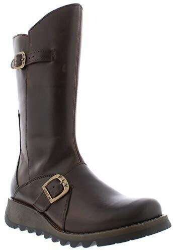 Fly London Bottes femme Mes marron foncé