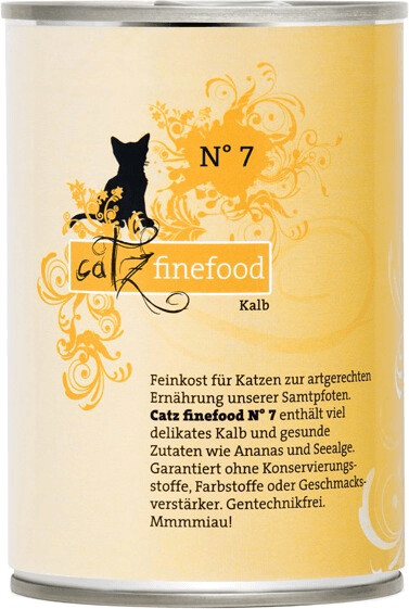 Catz finefood Classique N° 7 veau 400g