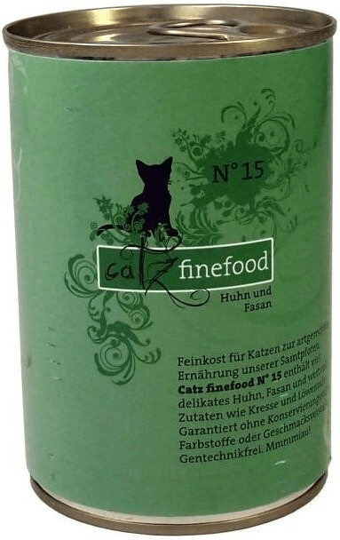 Catz finefood No.15 poulet & faisan (400 g)