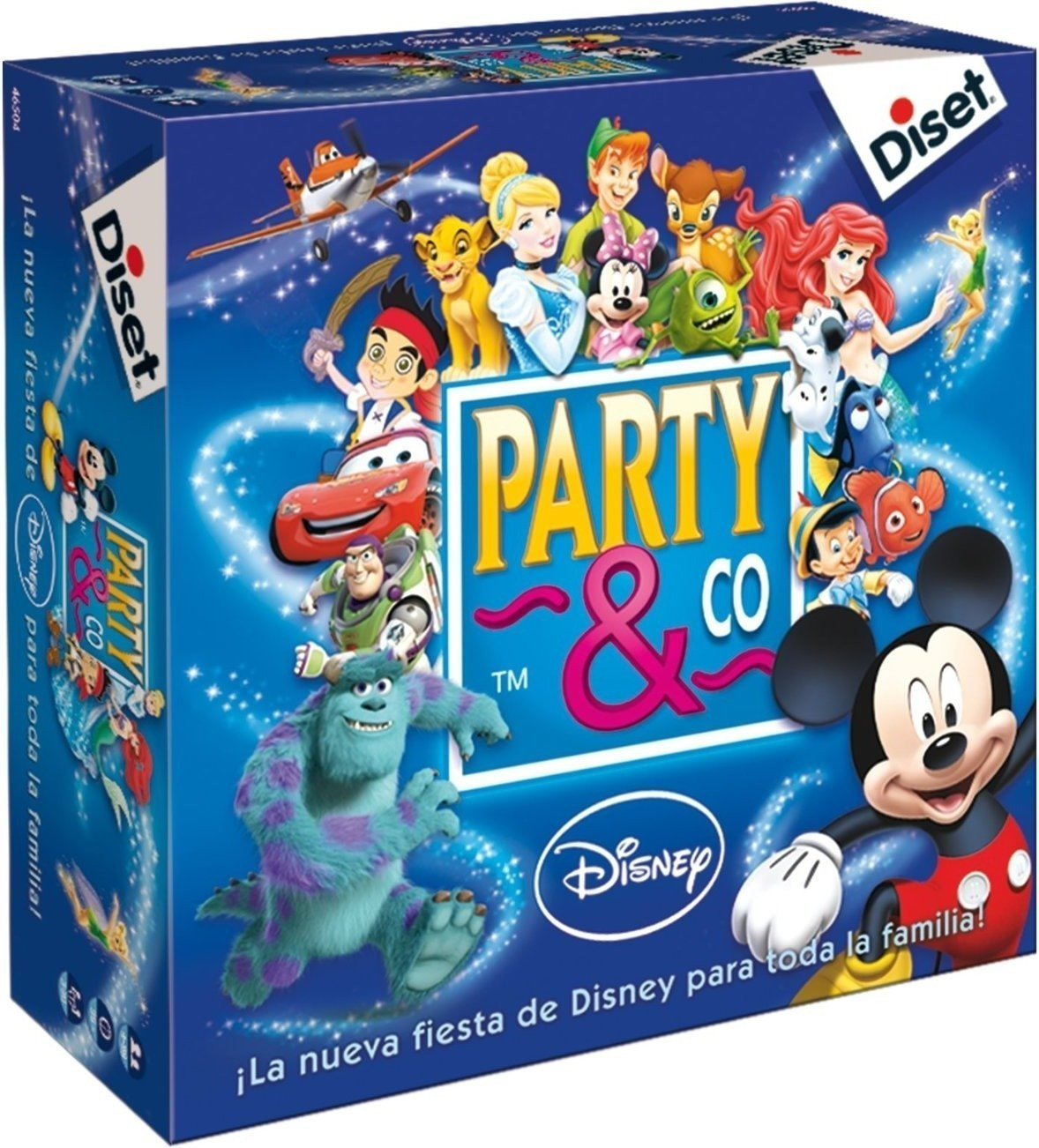 Party & Co Disney, Juego de mesa familiar multiprueba a partir de 4 años
