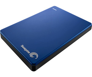 Seagate - Disque dur externe - Back up plus slim - 1TO - USB3 - Bleu