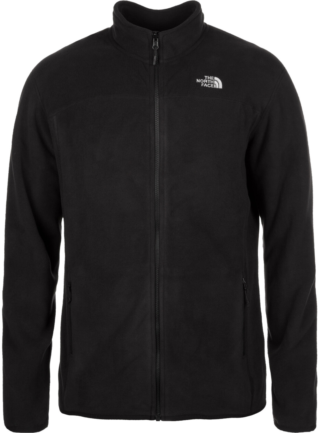 The North Face Polaire zippée 100 Glacier pour hommes tnf black
