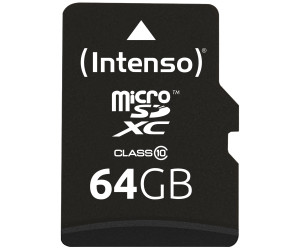 Intenso microSDXC Class 10 64GB (3413490)