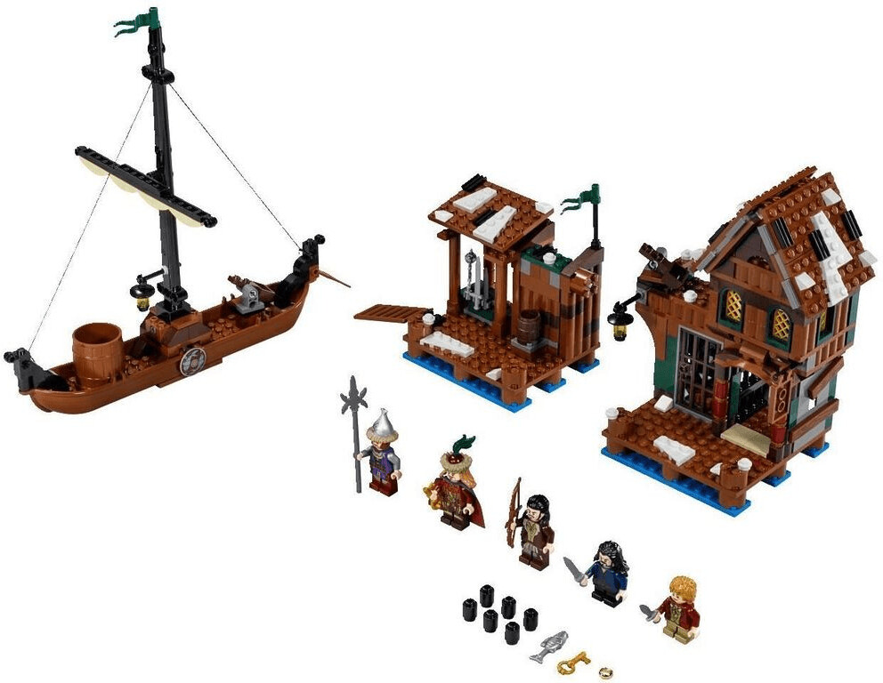 Lego the hobbit lake online town