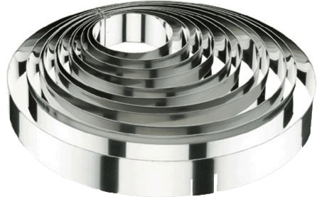 Lacor Cercle à Tarte Rond 28 x 6 cm