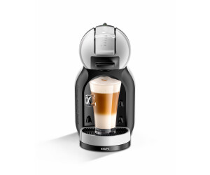 Krups Nescafé Dolce Gusto Mini Me S Cafetera de cápsulas con 15 bares de  presión, capacidad 0.8 L, bebidas frías o calientes, modo Eco, Play&Select,  Thermoblock, 35 tipos café, Negra y blanca 