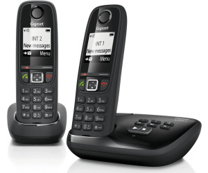 GIGASET Téléphone sans fil TRIO - AS405 A - Noir pas cher 