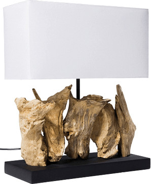KARE Lampe de table verticale Nature