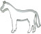 Städter Ausstecher Pferd 8 cm (076167)