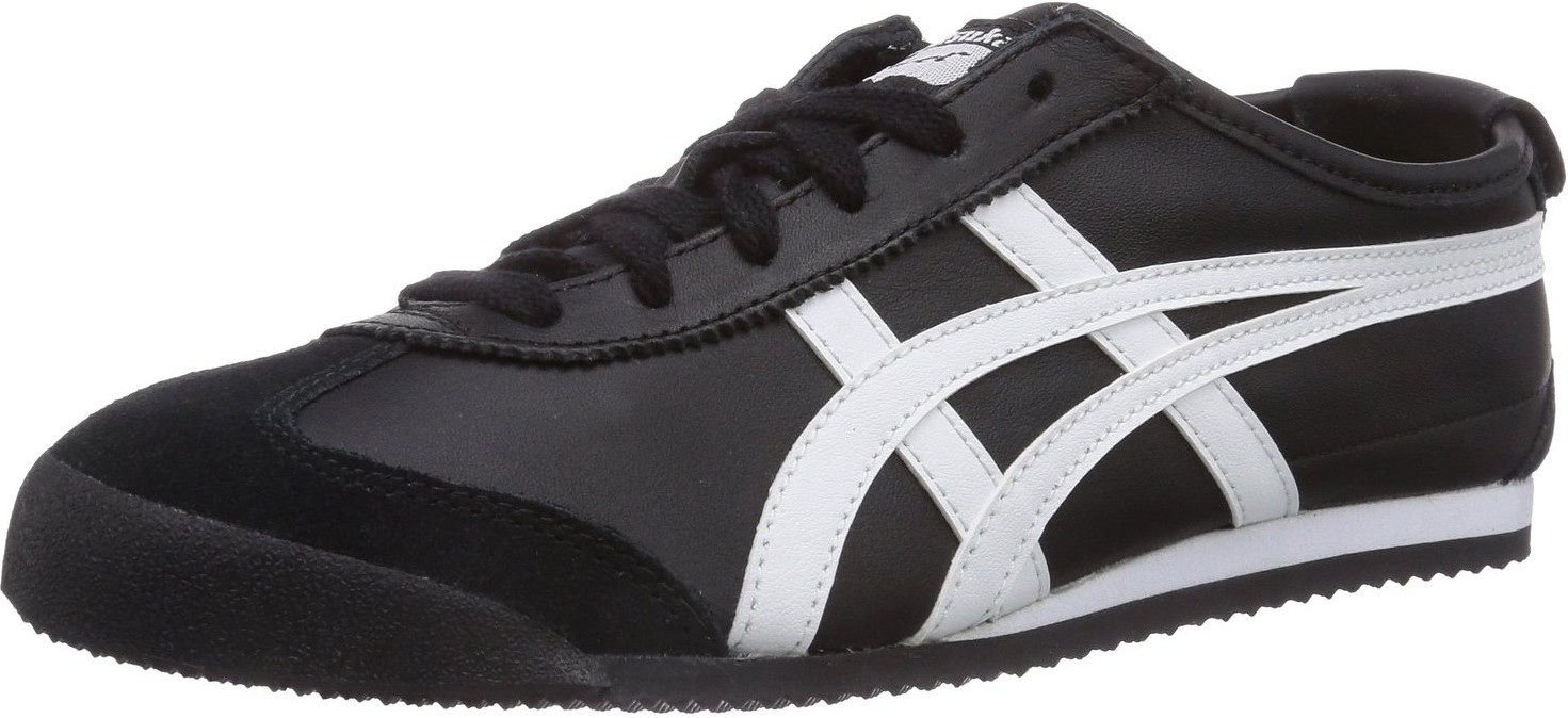 onitsuka mexico 66 black white