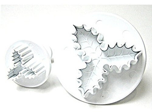 Pme Arts & Craft Cookie Cutter with Holly Ejector 2 pcs.