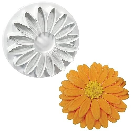 Pme Arts & Craft Cutter with ejector summer flowers 85 mm