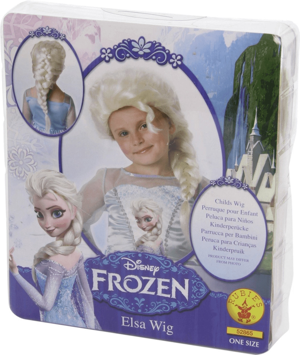 Rubie's La Reine des neiges : Perruque Elsa au meilleur prix sur