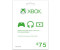 Microsoft Xbox Live Guthaben 75 Euro