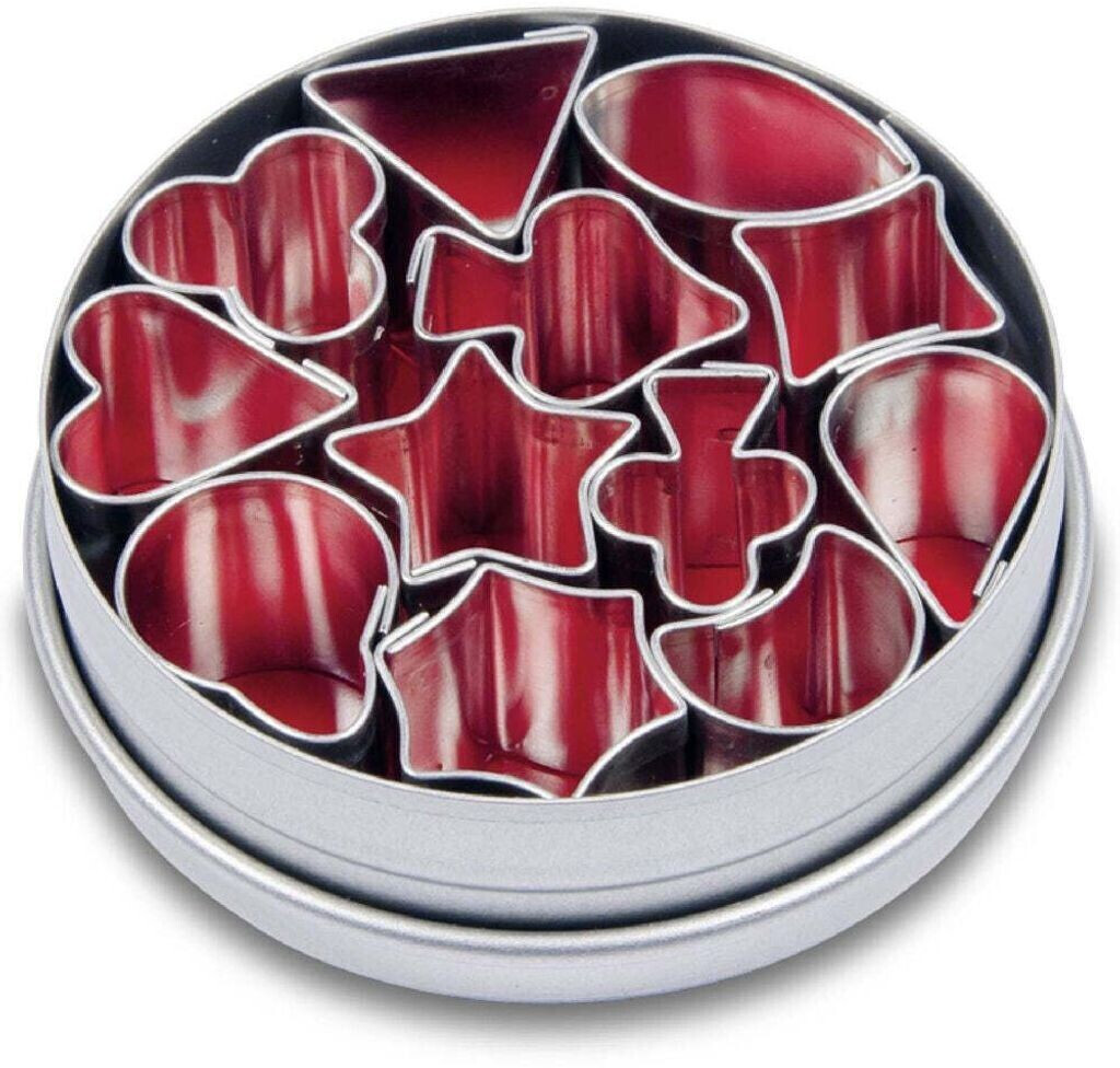 Städter Tin Ø 6.5 cm with 12 cutters 2.0 cm