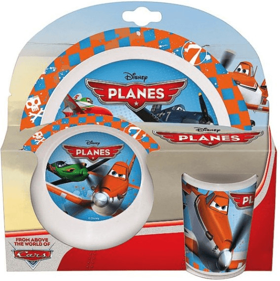 P:os Set petit-déjeuner Disney Planes