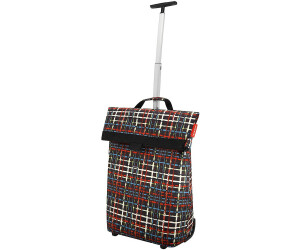 Carrello Per La Spesa Pieghevole Reisenthel M Frame Paisley Black - Telaio Alluminio, Ruote, Manico Telescopico, Impermeabile