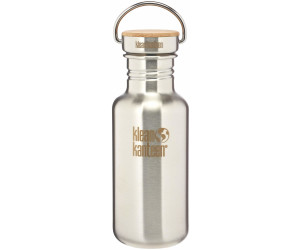 Klean Kanteen Insulated Reflect 600 ml water bottle with bamboo