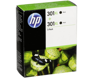 HP Nr. 301XL noir double pack (D8J45AE) au meilleur prix sur