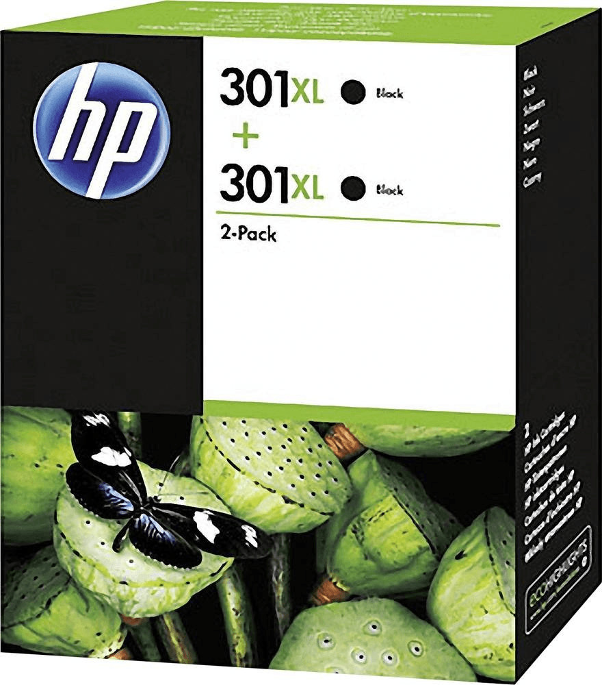 HP Nr. 301XL noir double pack (D8J45AE)