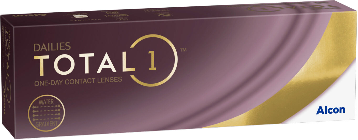 Alcon Dailies Total 1 +3.00 (30 lentilles)