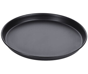 3 Stück Pizzableche 340x450x25mm Pizzablech Pizza Blaublech Backblech Eckig