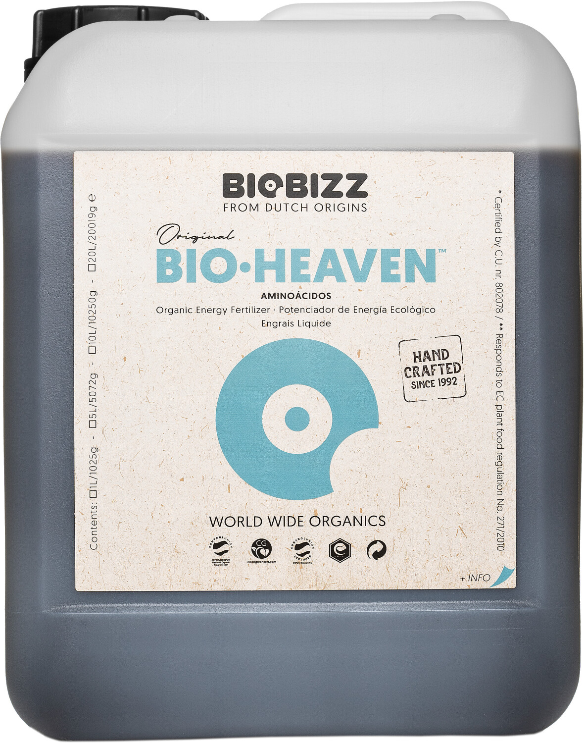 Biobizz Bio-Heaven 5 L