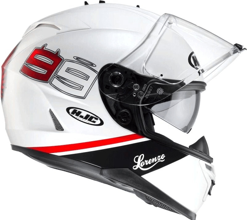 HJC IS-17 Lorenzo 99 blanc