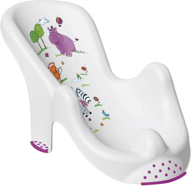 OKT Transat de bain bébé Hippo (blanc)