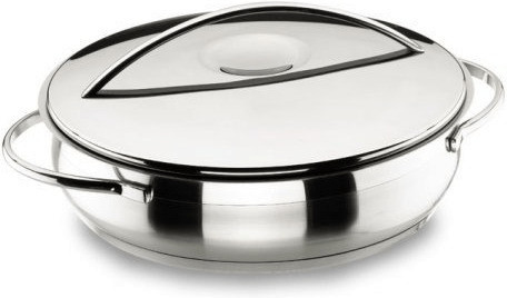 Lacor Poêle belly avec couvercle 24 cm
