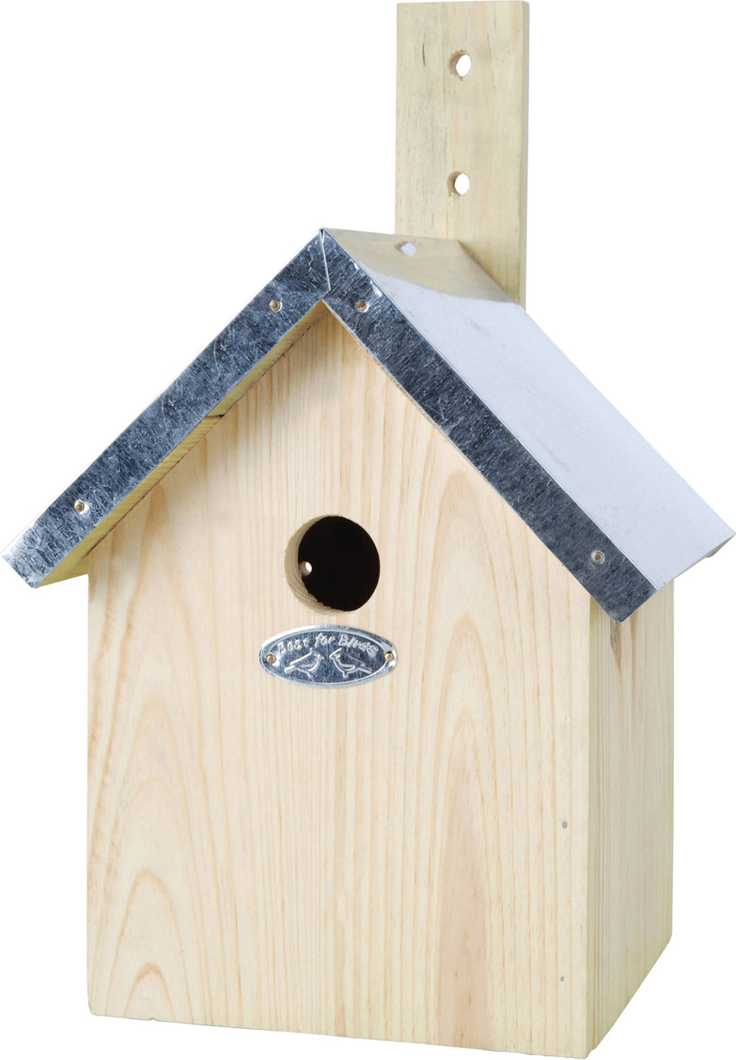 Esschert Nichoir avec perchoir pour mésange bleue