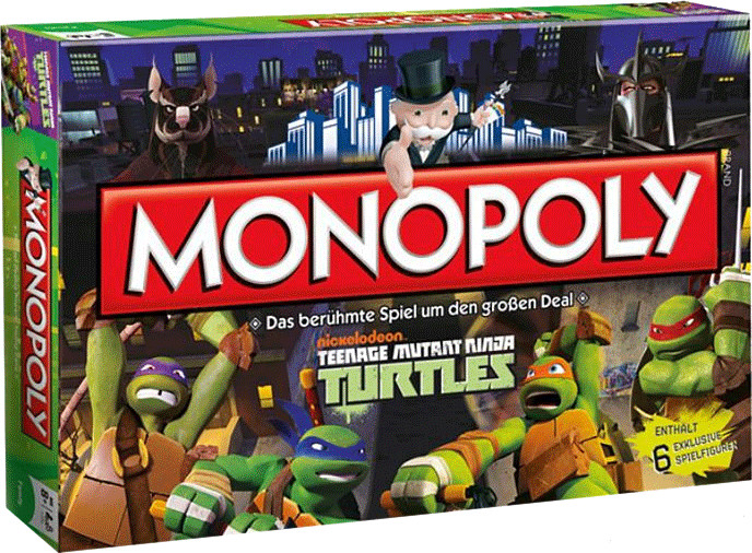 Monopoly Teenage Mutant Ninja Turtles (allemand)