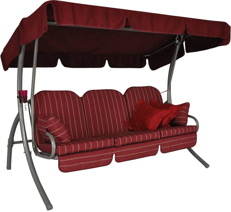 Angerer HollywoodSchaukel 3Sitzer (Design Faro bordeaux) ab 569