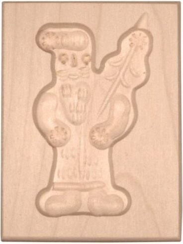 Hofmeister Holzwaren Speculoos Mould Nikolaus