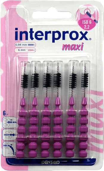 Dentaid Interprox Interdental Brushes purple maxi (6 pcs.)