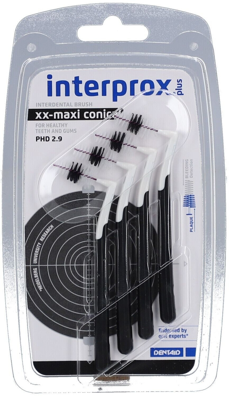 Dentaid Interprox plus Interdental Brush black XX-maxi (4 pcs)
