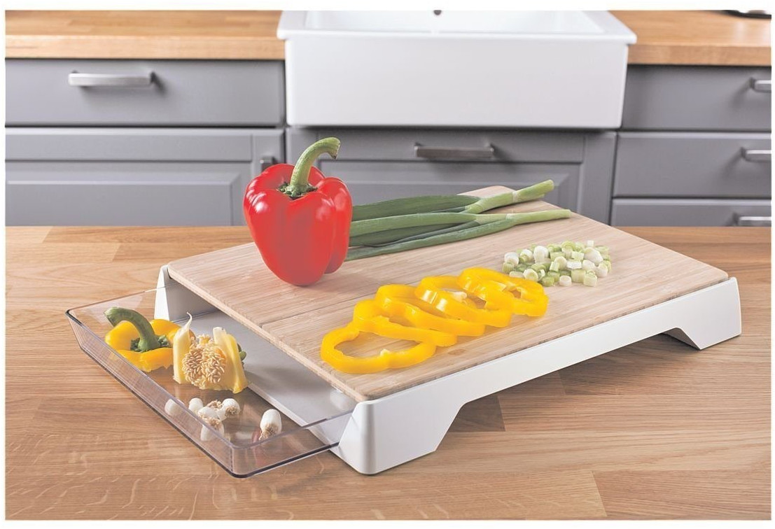 Vacu Vin Planche en bambou 38 x 29cm