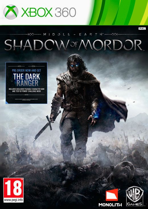 Photos - Game Warner Bros Middle Earth: Shadow of Mordor (Xbox 360)